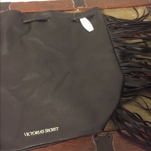 Victoria secret fringe draw bag NWT